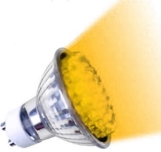 LED sijalica GU10 220V u boji žuta